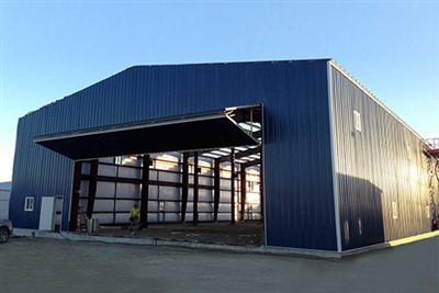 Može li se čelični hangar proširiti u budućnosti?